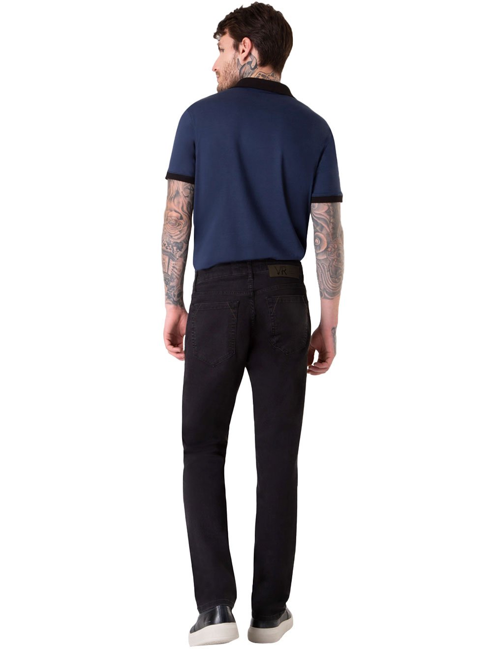 Calça VR Jeans Masculina Slim Storm Elastic Preta