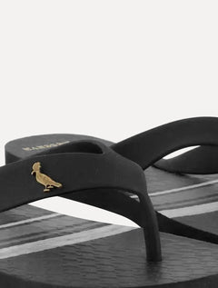 Chinelo Reserva Masculino Watercolor Stripe Preto