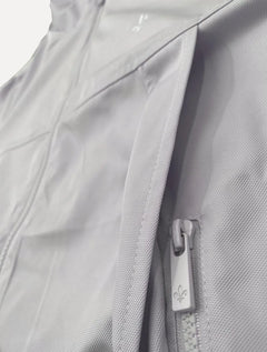 Jaqueta Dudalina Masculina Bomber Texturizada Recortes Cáqui Claro