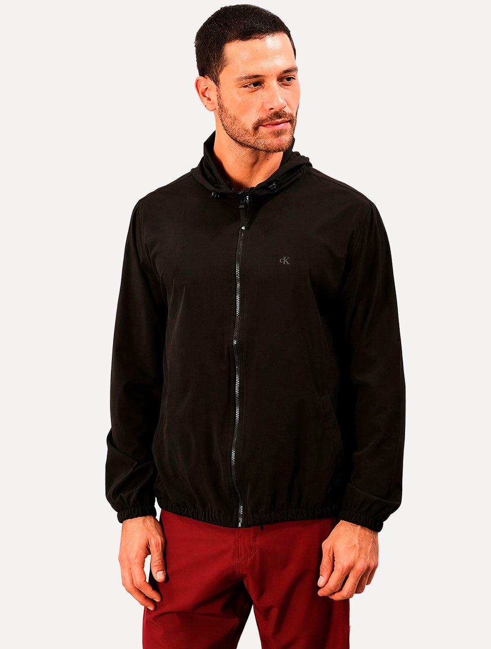 Jaqueta Calvin Klein Jeans Masculina CK Flex Preta