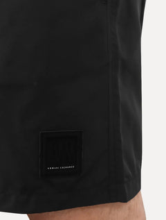 Short Armani Exchange Beachwear Masculino Preto