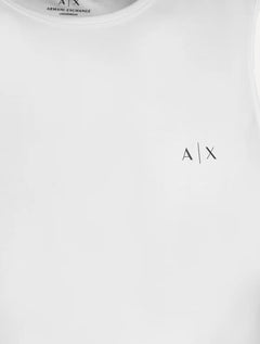 Regata Armani Exchange Masculina Kit 2 Branca/Preta