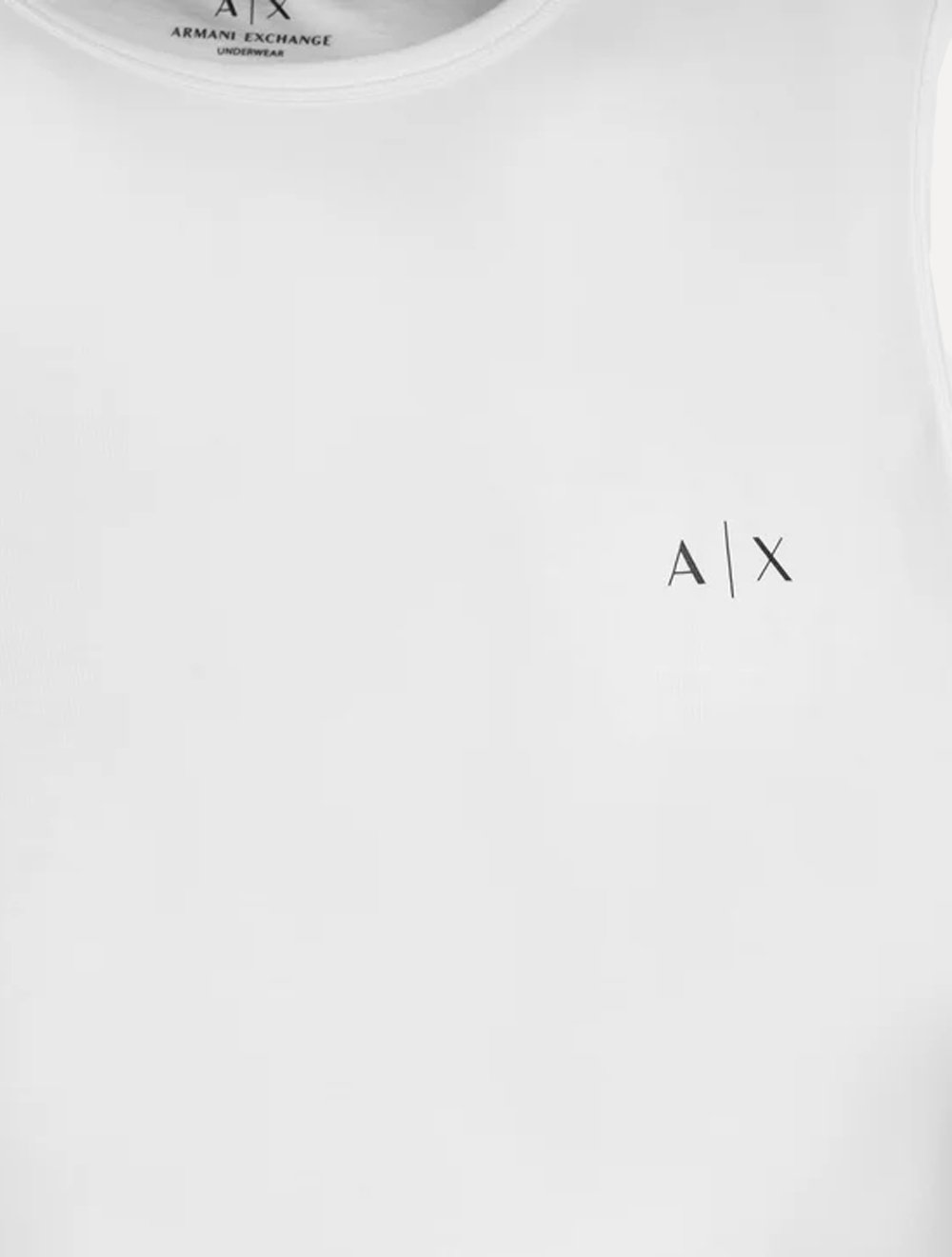 Regata Armani Exchange Masculina Kit 2 Branca/Preta