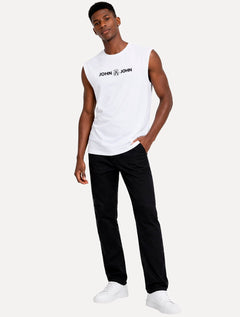 Regata John John Masculina Relaxed Fit Flat Branco