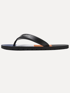 Chinelo Colcci Masculino Multicolor Neto Preto