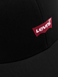 Boné Levis Curved Visor Center Batwing Preto