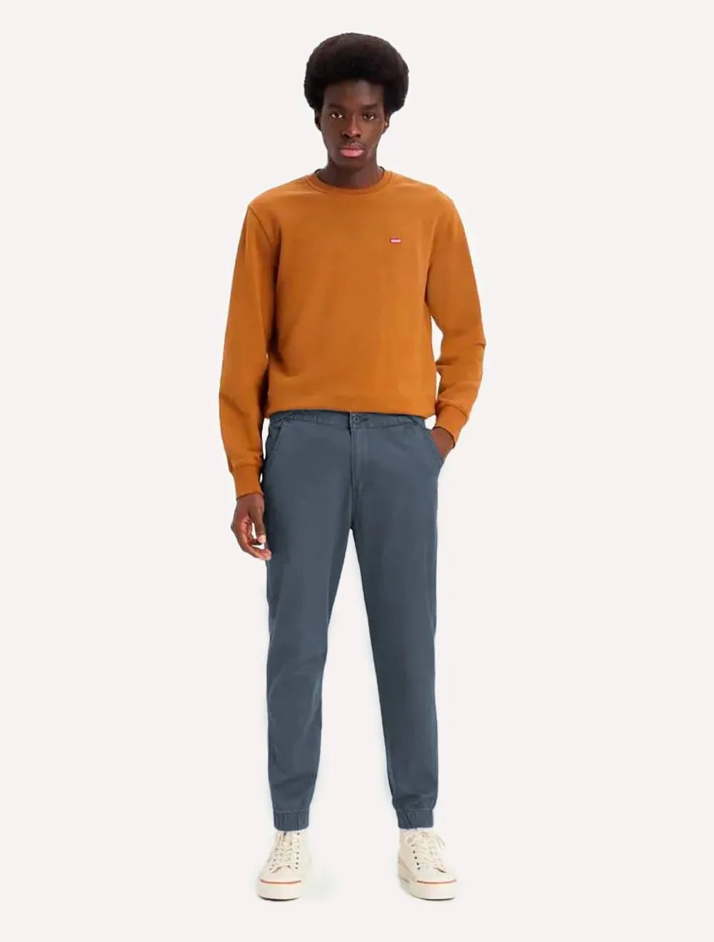 Calça Levis Jeans Masculina XX Chino Jogger Chumbo