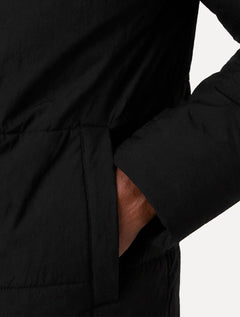 Jaqueta Ellus Masculina Nylon Puffer Wrinkle Preta