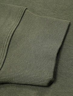 Moletom Calvin Klein Jeans Masculino Hoodie CK Bordado Verde Militar