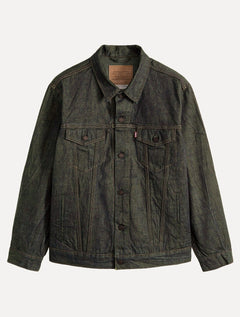 Jaqueta Levis Jeans Masculina Trucker Relaxed Verde