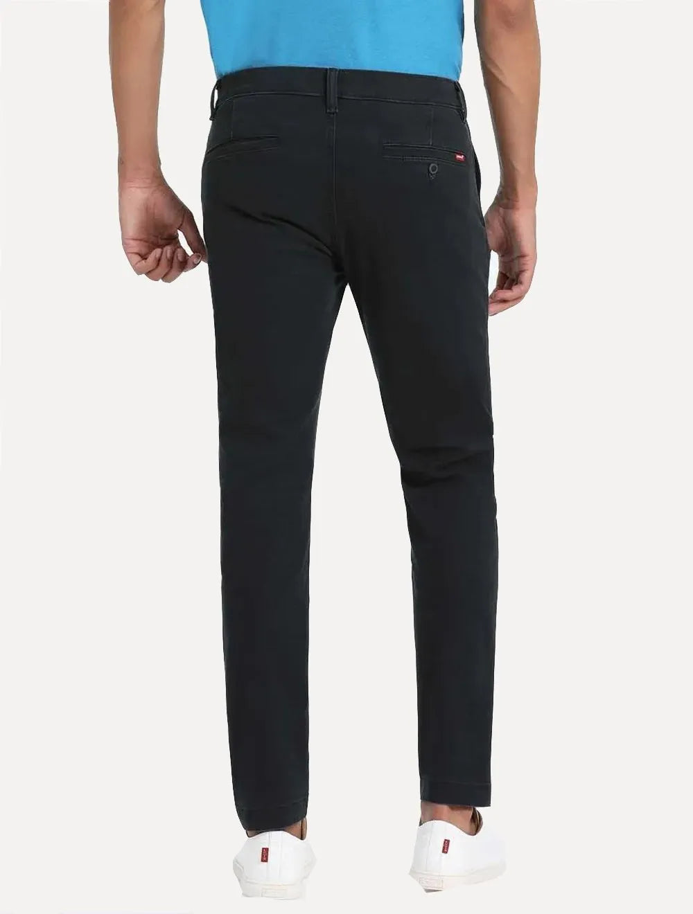 Calça Levis Masculina de Sarja Slim Taper XX Chino Mineral Preta