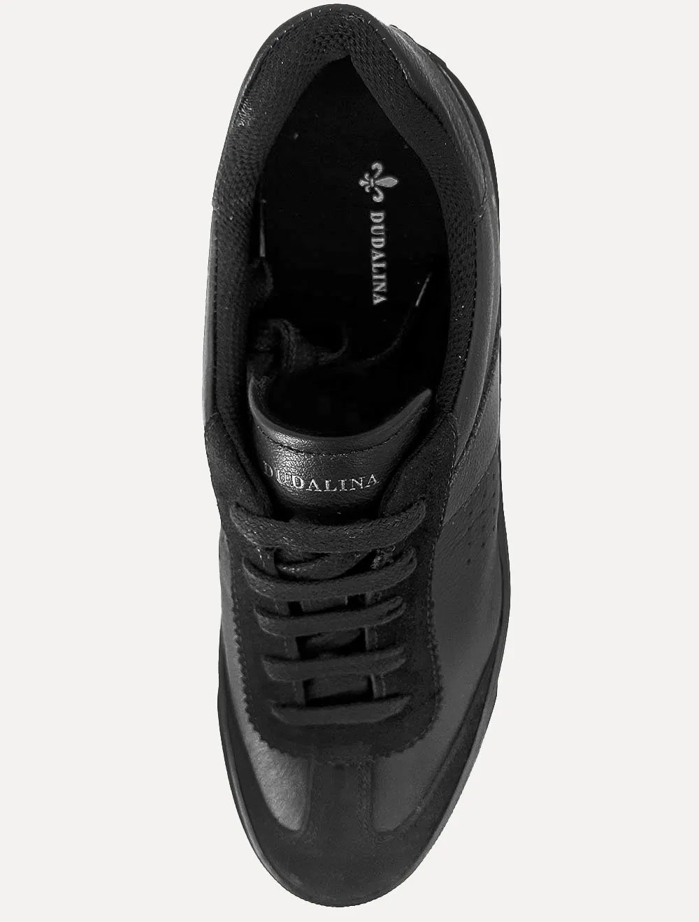 Tênis Dudalina Masculino SL Suede Napa Flex Preto