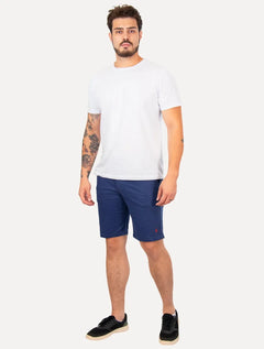Bermuda Ralph Lauren Masculina Sarja Chino Azul Royal