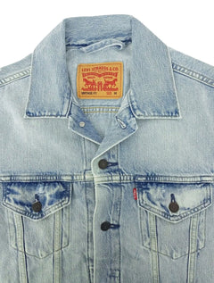 Jaqueta Levis Jeans Masculina Trucker Vintage Fit Azul Claro