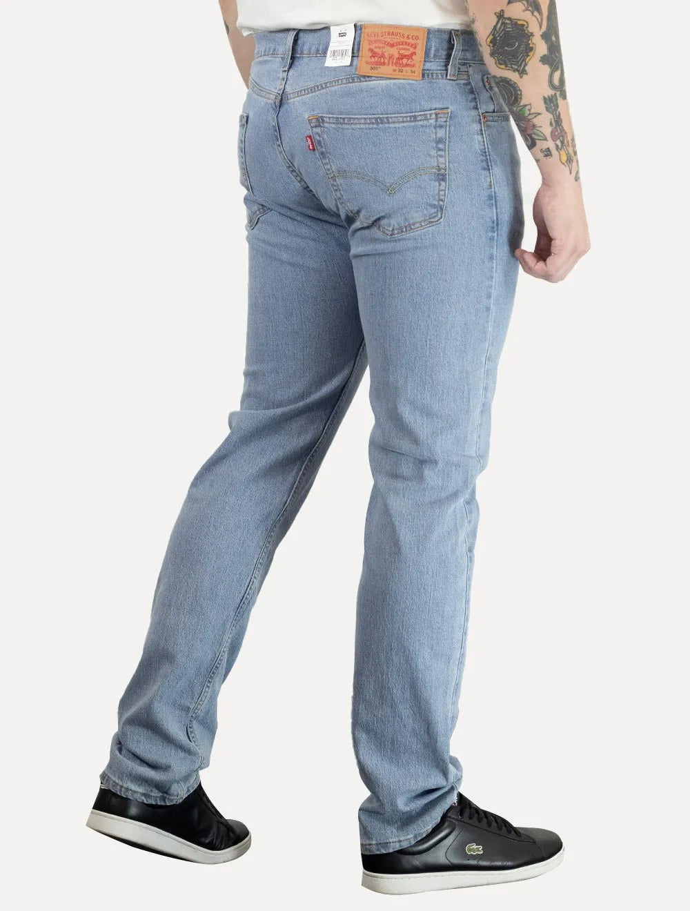 Calça Levis Jeans 505 Regular Medium Light Clara