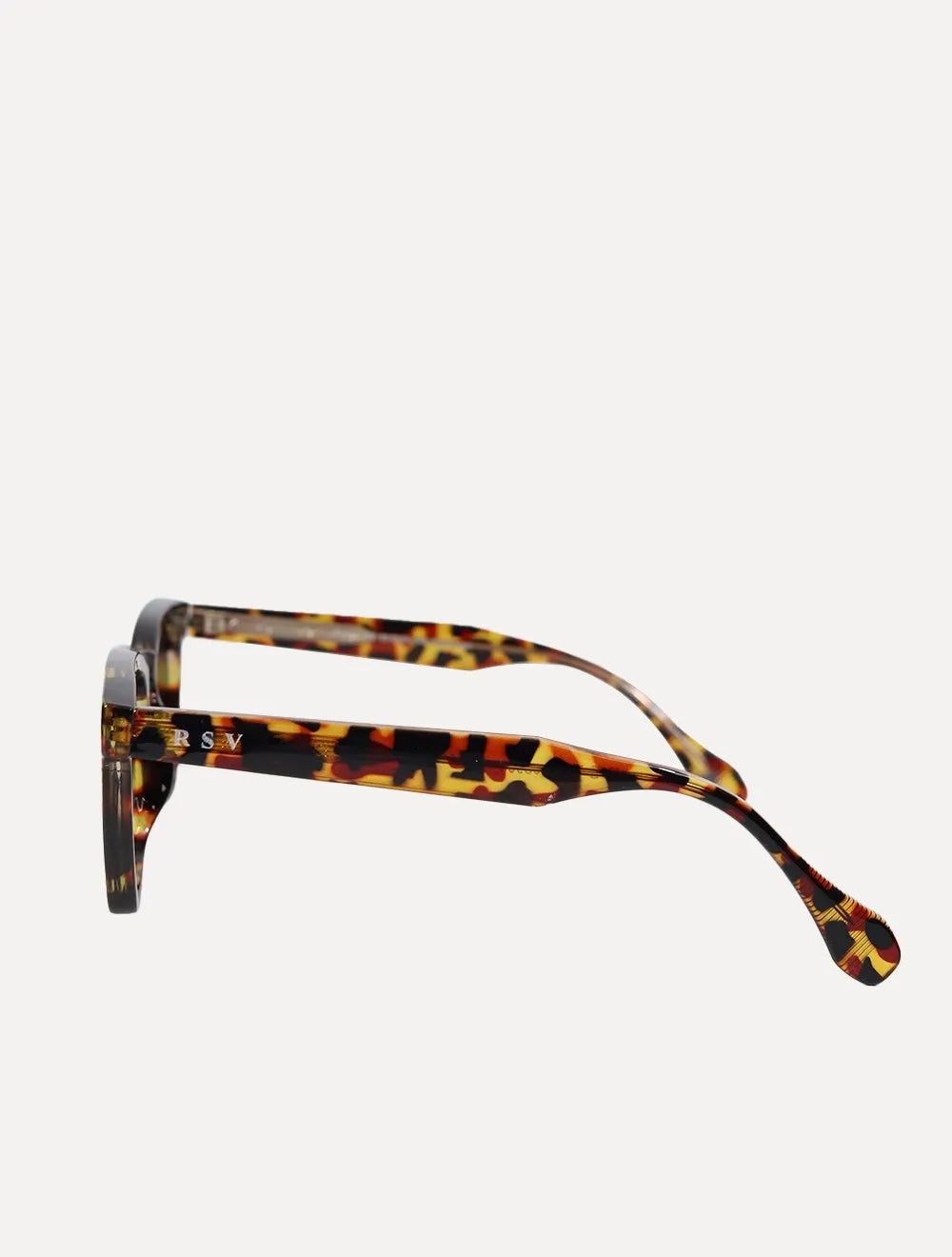 Óculos Reserva de Sol Masculino Pointed Plate Square Tortoise