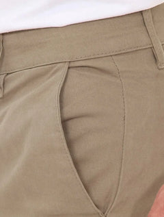 Calça Tommy Hilfiger Masculina de Sarja Brooklyn Caqui Escuro