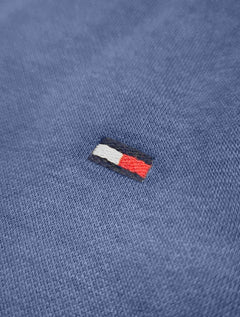 Moletom Tommy Hilfiger Masculino Flag Logo Hoody Azul Índigo