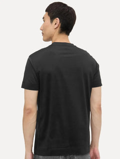Camiseta Empório Armani Masculina Essential Logo Peito Preta