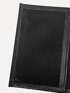 Carteira Ellus Masculina Porta-Cartão Couro Denver Preta
