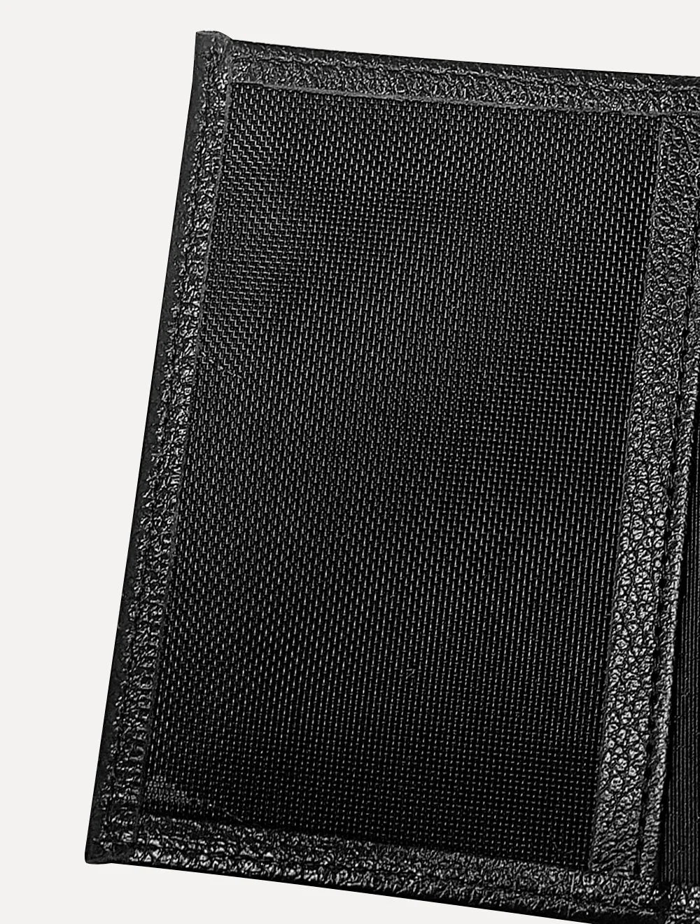 Carteira Ellus Masculina Porta-Cartão Couro Denver Preta