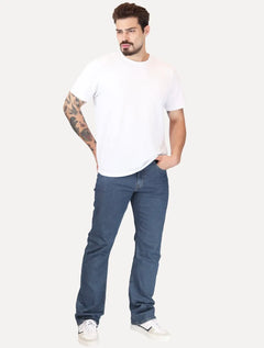Calça Levis Jeans Masculina 517 Slim Bootcut Azul Médio