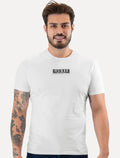 Camiseta Guess Masculina Patch Logo Branca