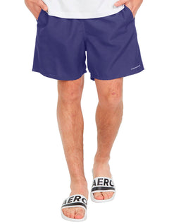 Short Aeropostale D'Água Swimwear Light Logo Azul Escuro