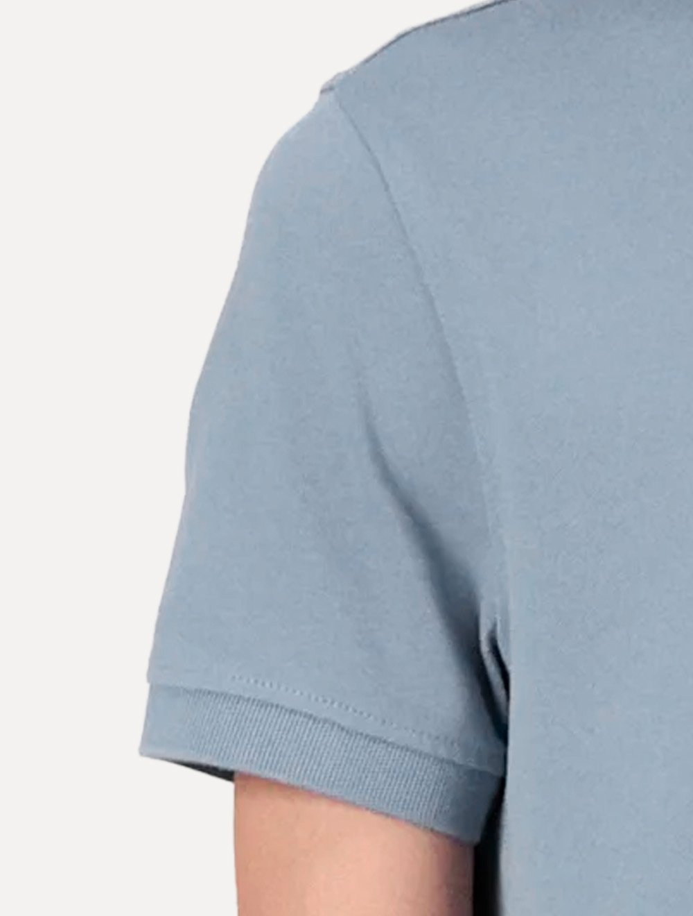 Polo Tommy Hilfiger Masculina Regular Piquet 1985 Azul Eclesiástico