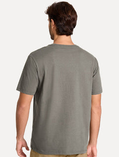 Camiseta John John Masculina Regular Fit JJ Flat Cinza Médio
