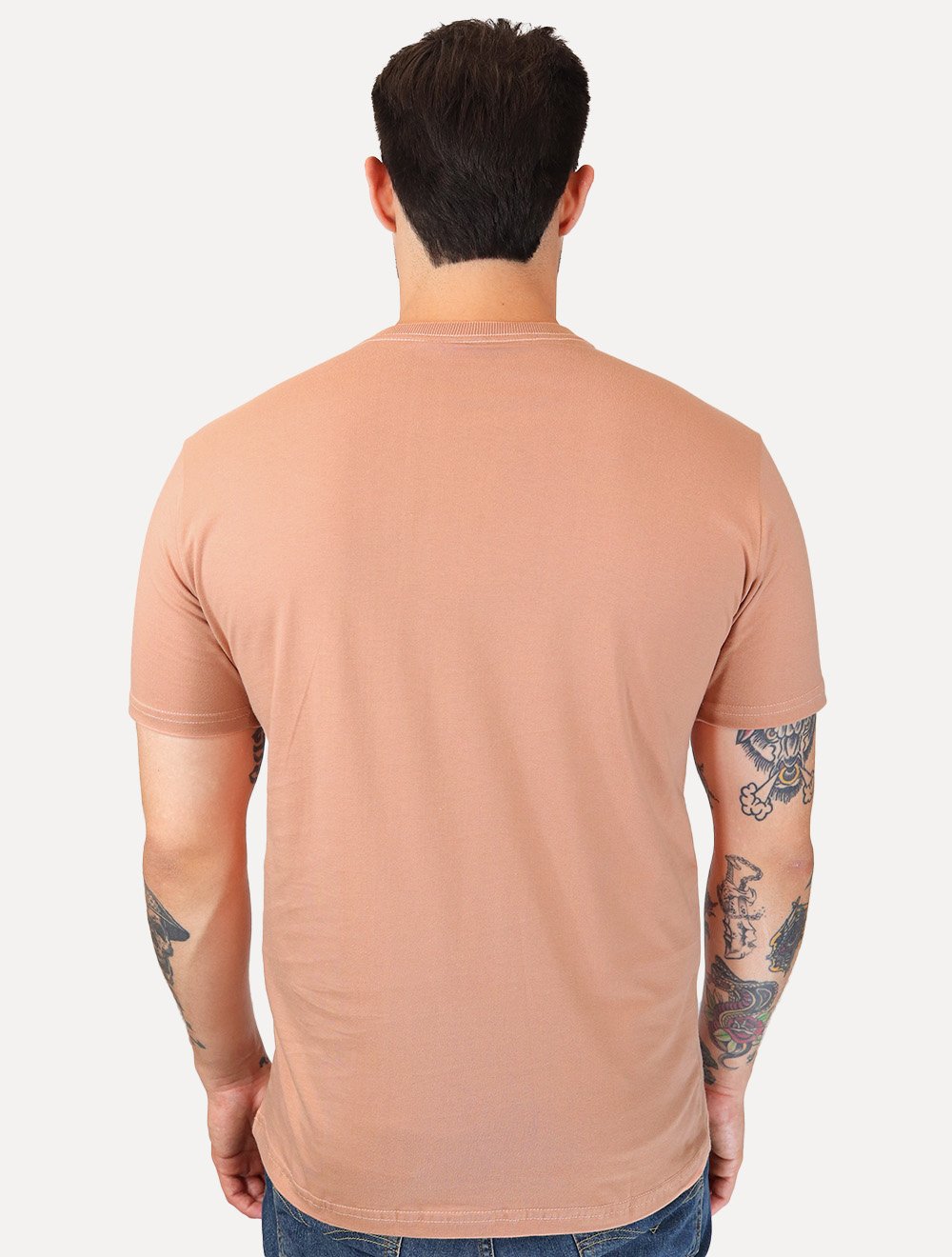Camiseta King & Joe Masculina Signature Circle Estd 2013 Salmão