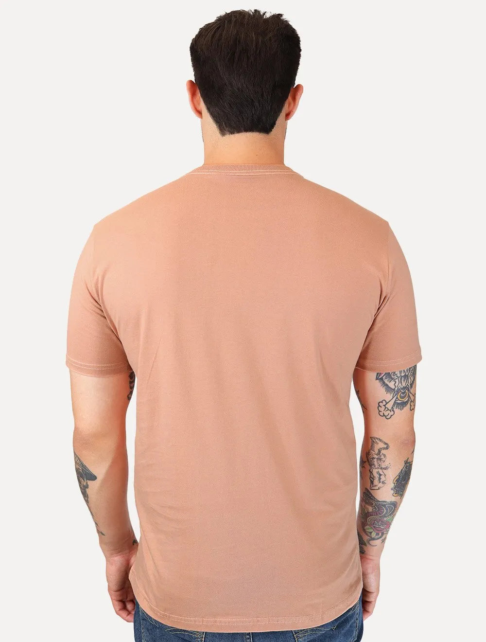 Camiseta King & Joe Masculina Signature Circle Estd 2013 Salmão