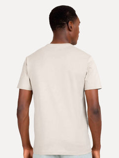 Camiseta Aramis Masculina Basic Lisa Cáqui Médio