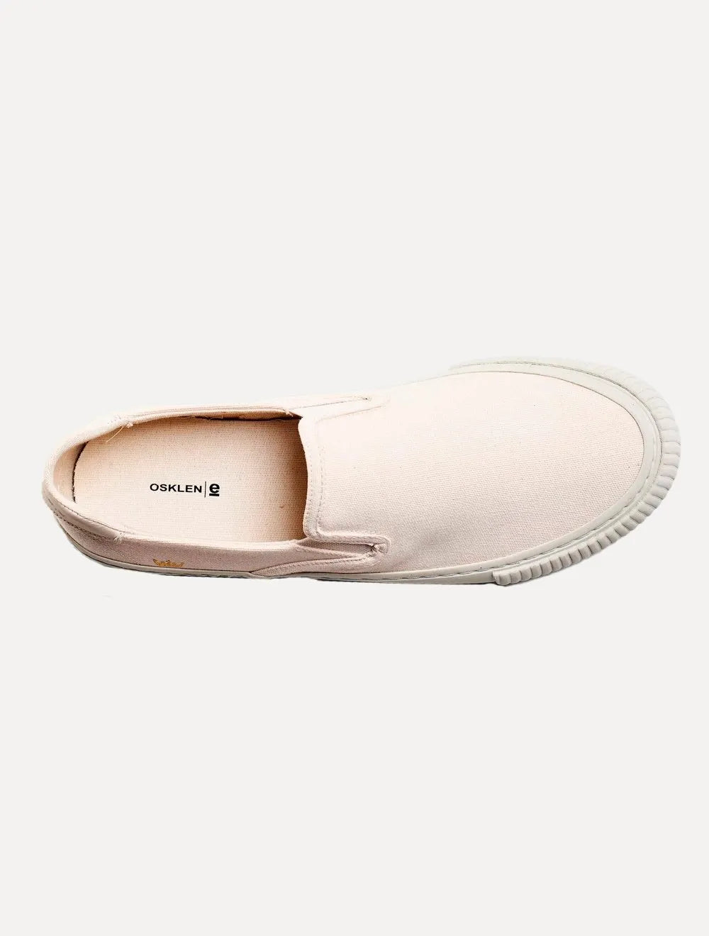 Tênis Osklen Masculino Slip On Canvas Off-White