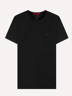 Camiseta Ellus Masculina Pima Cotton Signature Preta
