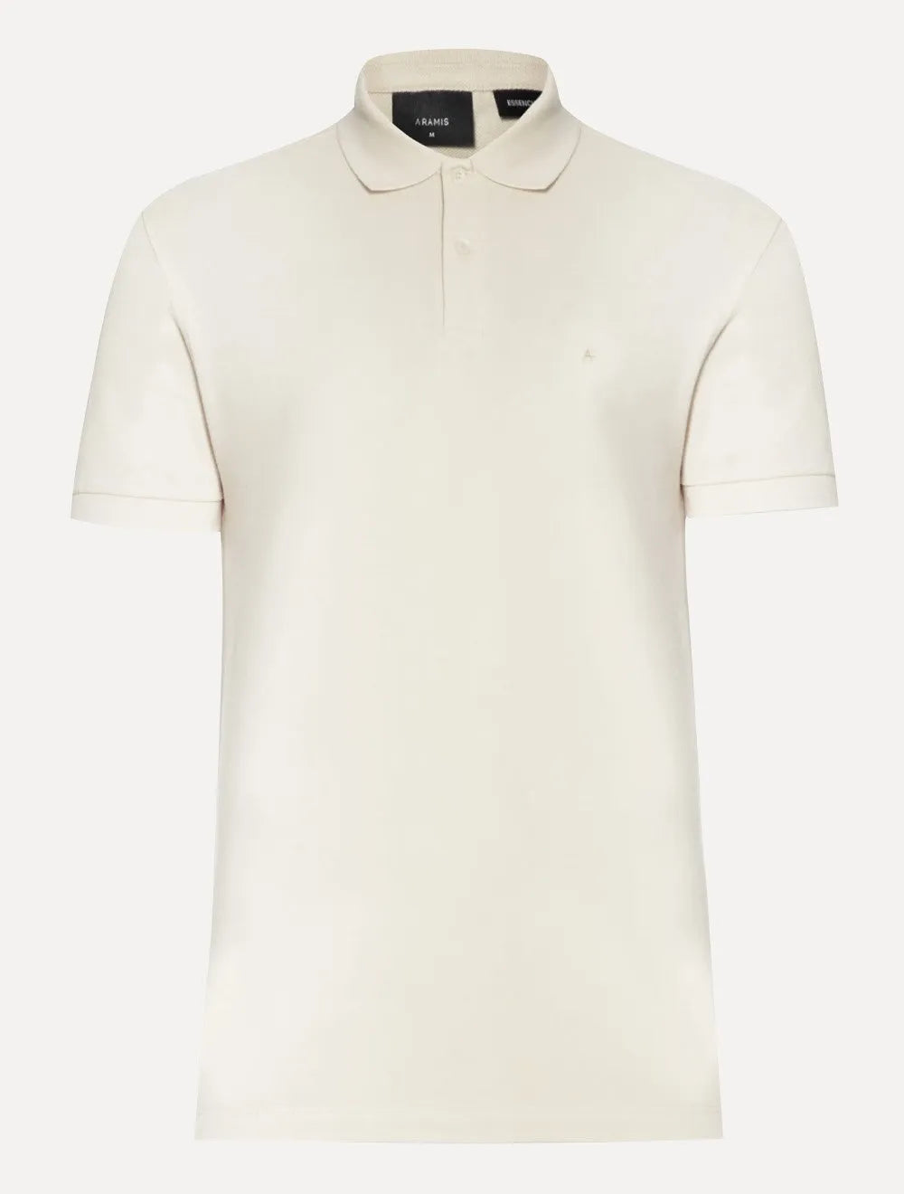 Polo Aramis Masculina Piquet Basic Mono Icon Off-White
