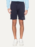 Bermuda Tommy Hilfiger Moletom Masculina Small Logo Azul Marinho