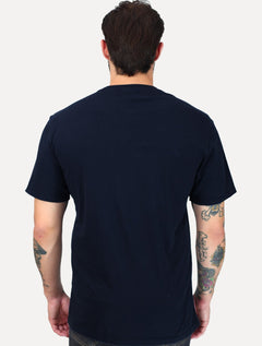 Camiseta Tommy Jeans Masculina Slim Font Play Azul Marinho