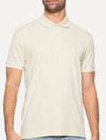 Polo Aramis Masculina Piquet Basic Mono Icon Off-White