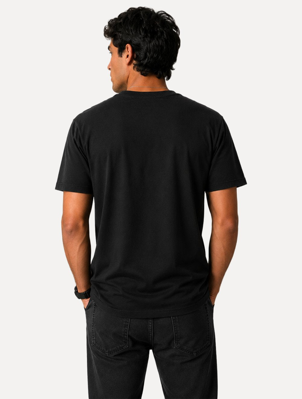 Camiseta John John Masculina Regular Fit Loft Preta