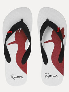 Chinelo Reserva Masculino Trancoso Woodpecker Preto/Branco