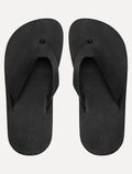 Chinelo Reserva Masculino RSV Deck 2.0 Couro Preto