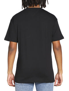 Camiseta Tommy Jeans Masculina Classic Multi Logo Preta