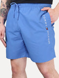 Short Tommy Hilfiger Masculino Long Drawstring Core Logo Azul