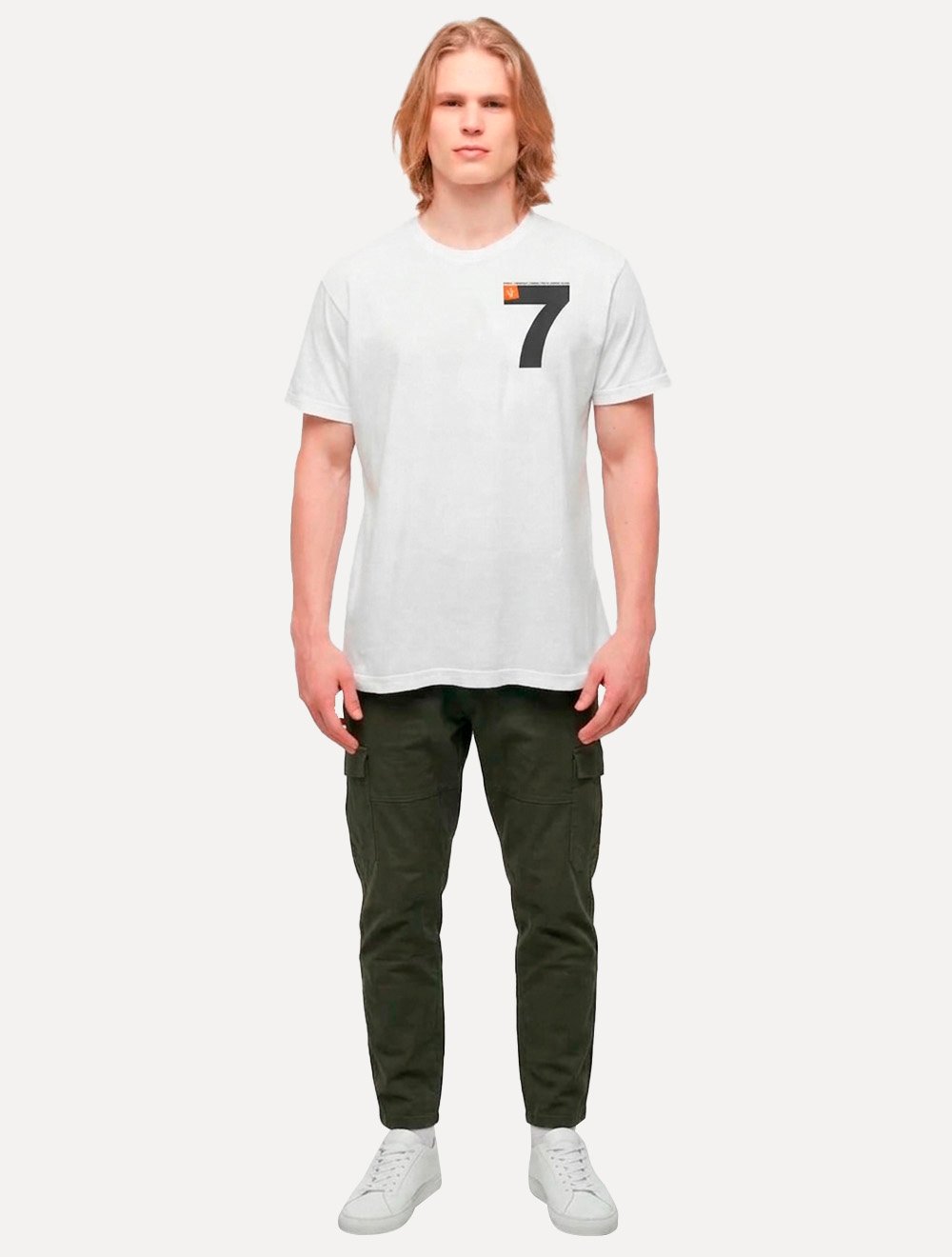 Camiseta Osklen Masculina Regular Malhão 7 Arpoador Branca