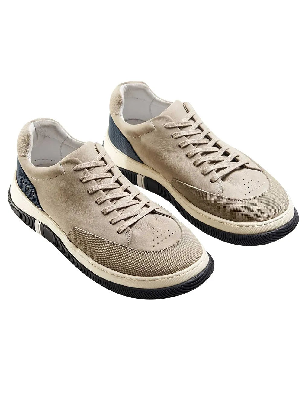 Tênis Osklen Masculino Couro Hybrid Laces Nobuck Caqui Claro