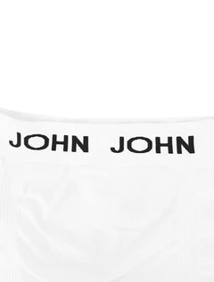 Cueca John John Boxer Poliamida Branca 1UN