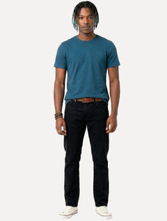 Camiseta Aramis Masculina Basic Lisa Mono Icon Azul Índigo
