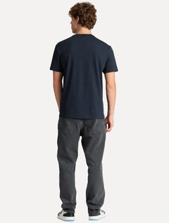 Camiseta Tommy Hilfiger Masculina Regular Badge Logo Tee Azul Marinho