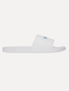 Chinelo Tommy Hilfiger Print Tumble Pool Slide Branco